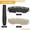 Mercedes-Benz C-Class 2011-2013 Black Carpet Dashboard Cover Mat