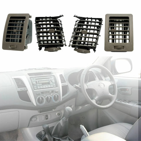 Toyota Hilux MK6 MK7 4 x Air Vent Grille Set (2005-2014)