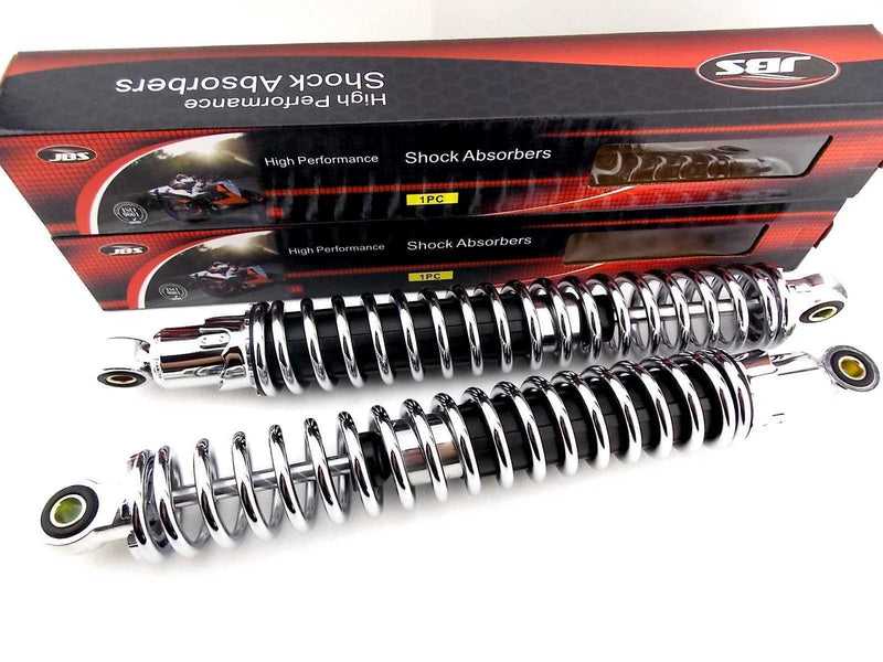 Suzuki DR500S 400mm Chrome Rear Shock Absorbers