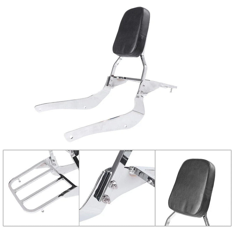 Suzuki Volusia VL800 Motor Backrest Sissy Bar Luggage Rack (2001-2004)