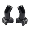 Harley Dyna Softail Road King 3.5" Pullback Handlebar Risers Black