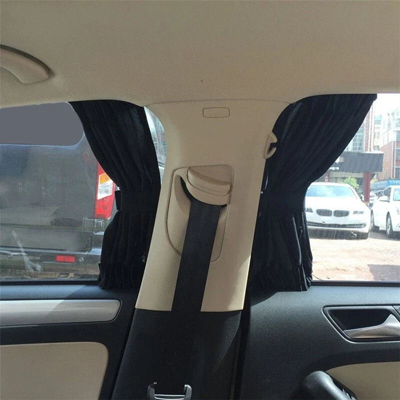 Car Casement Curtain Anti-UV Sunshade Visor 50x39cm 2x