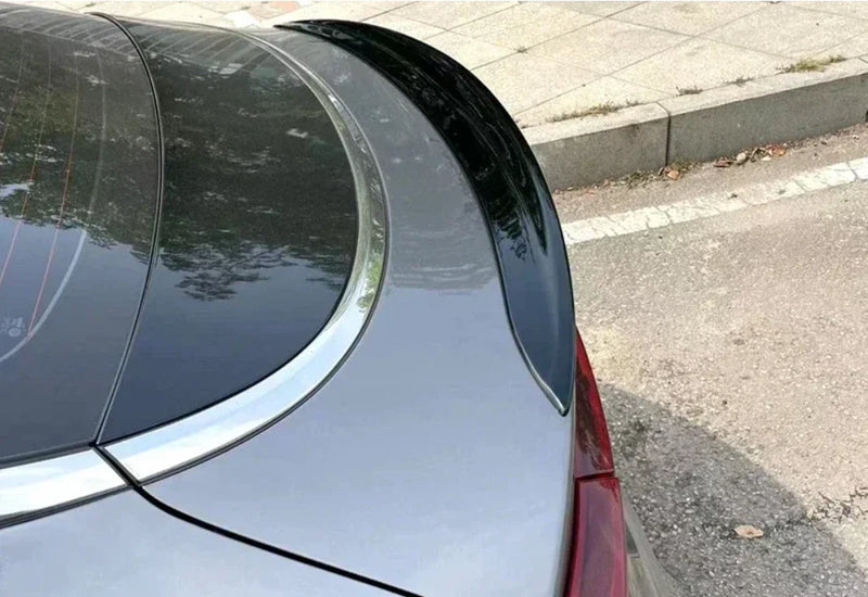 Kia K5 Glossy Black Rear Trunk Spoiler Wing Cover Trim (2021-2024)