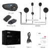 EJEAS Q7 Bluetooth Waterproof Motorcycle Helmet Headset Intercom 7 Riders