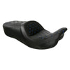 Harley Touring Street Glide Black Rider Driver Passenger Seat (2009-2023)