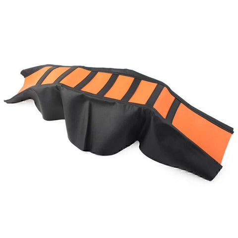 Honda, Yamaha, Suzuki Motorcycle Pro Ribbed Rubber Gripper Soft Seat Cover