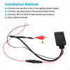 Car Audio Stereo 12V Bluetooth AUX Receiver Module with 2RCA Cable