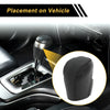Honda Civic 2016-2021 Black Faux Leather Car Gear Shift Knob Cover