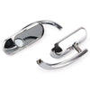Harley-Davidson Models ABS Rear View Side Mirrors Set