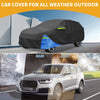 Honda CRV Waterproof Car Cover (210D Oxford Cloth, Black/Blue)
