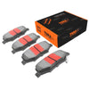 Dodge Nitro AWD Rear Disc Brake Pad Set (2007 - 2012)