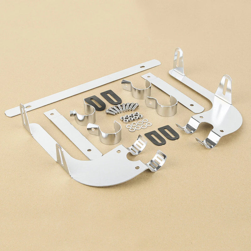 Harley Dyna Super Wide Glide Low Rider Sportster 39mm Windshield Bracket