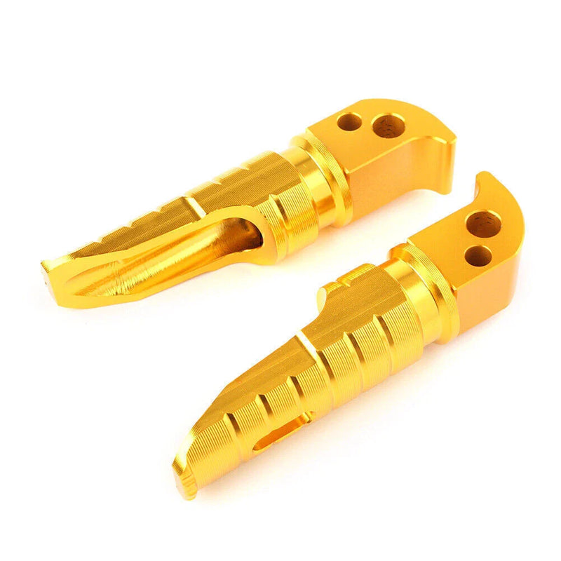 BMW S1000RR S1000R HP4 Gold Rear Foot Rests Pedals Footrest Pair (2010-2018)