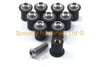 Ducati Muttern / 10x 6mm / Muttern m6 6mm + Edelstahl Bolzen