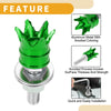 Universal Motorcycle License Plate Screws Cover 40mm 4Pcs