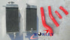 Yamaha YZ450F YZF450 Aluminum Radiator + Hose (2006)