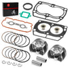 Polaris Ranger 800 RZR S 4 800 Top End Cylinder Piston Rings Gasket (2011–2017)