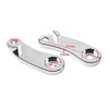 Harley Softail Bad Boy Springer Turn Signal Mount Bracket Relocation Kit
