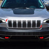 Jeep Cherokee Black Front Grill Mesh Covers (2019-2022)