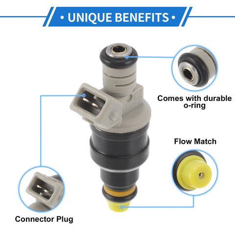 Ford Ranger 2.3 2.5 Fuel Injector 1 Pc (1985-2001)