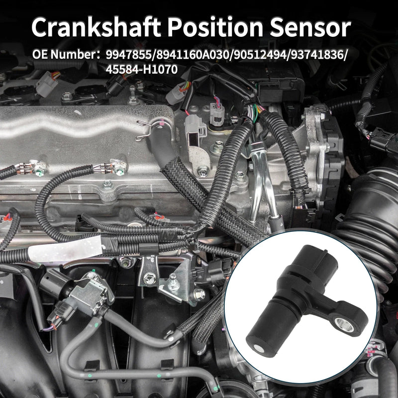 HYUNDAI Terracan 2.5TD (2001-2006) 1 x Pc Crankshaft Position Sensor