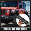 Jeep Wrangler JL JK (2018-2023) Black Smooth Surface 2 x Roll Bar Grab Handles