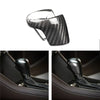 Mazda 3 6 CX-4 CX-5 Carbon Fiber Back Gear Shift Knob Cover Trim Fit