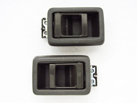 Nissan Navara D21 Pickup (1997-2001) Brown Interior Inner Door Handle Pair