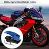 Rectangular with Hole Aluminum Alloy Motorcycle Hanging Hook 1 Set