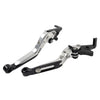 BMW R1200 / 1250GS Silver CNC Extendable Brake Clutch Levers (2013-2020)