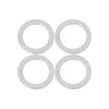 Hyundai 10 x M14 Silver Tone Oil Drain Plug Gaskets (21513-23001)