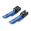CFMoto 450NK 2023-2024, 675SS 2024, 125 ST 2020-2024 Blue Footrests Pegs