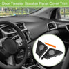 BMW 5 Series (2009-2016) Black A Pillar Door Tweeter Speaker Cover Trim