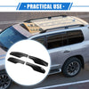 Toyota Land Cruiser 4pcs Roof Rack Side Rails End Cover (2008–2021)
