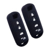 Mazda 3, 5, 6, CX-5, CX-7, CX-9 2 x Black Silicone Key Shell Covers
