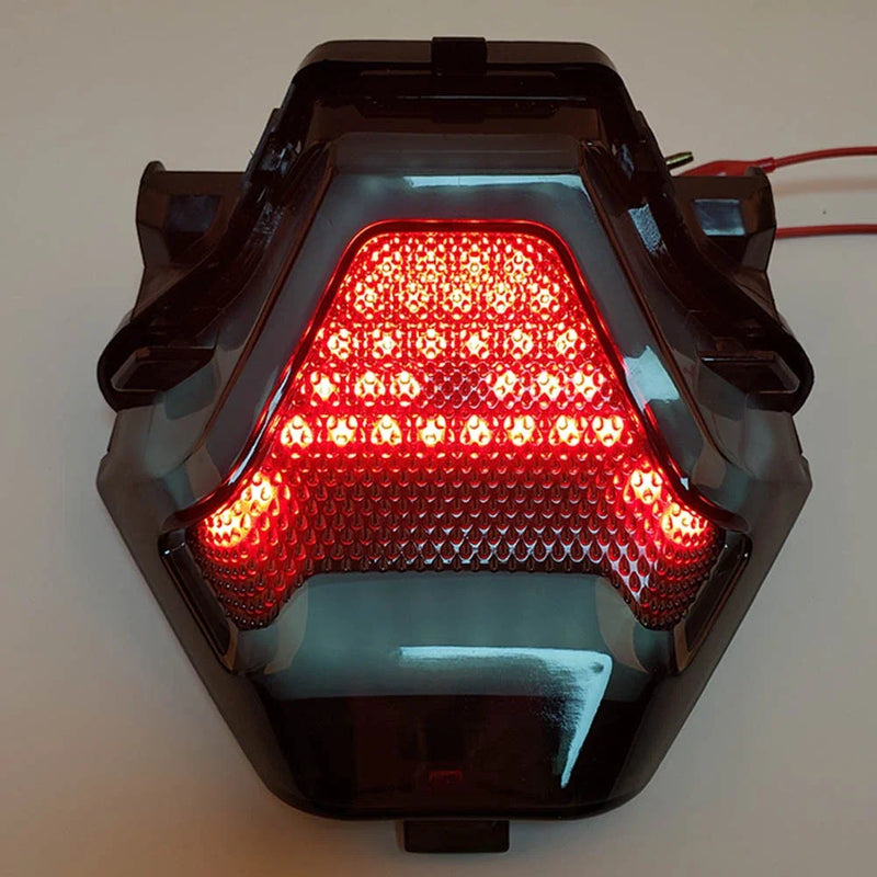 Yamaha YZF R3 R25 MT07 - Yellow Light Integrated LED Tail Light (2015-2023)