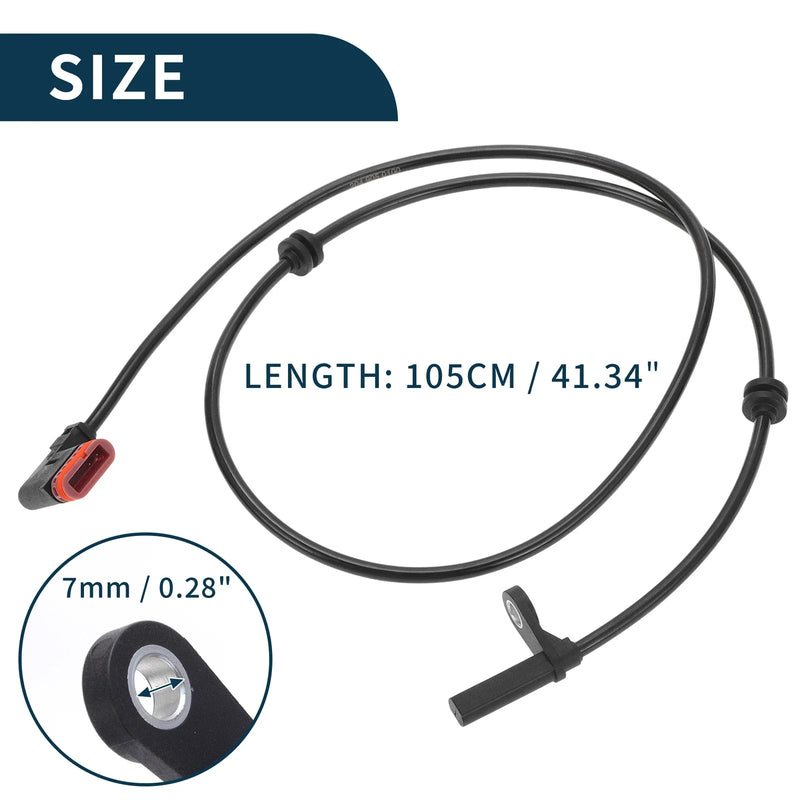 Mercedes-Benz C250 2 x Rear Side ABS Wheel Speed Sensors (2012-2015)