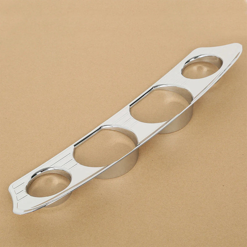 Harley Tri Electra Street Glide Tri-Line Gauge Trim Cover (2014-2024)