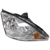 Ford Focus LR Sedan / Hatch LH+RH Chrome Headlights Pair (2002-2005)