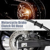Motorcycle 125cm Motorcycle Brake Clutch Oil Hose Throttle Pipe Black
