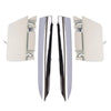 Lexus RX350 RX450h L & R Front Tow Hook Covers + Trim Strips (2012-2015)