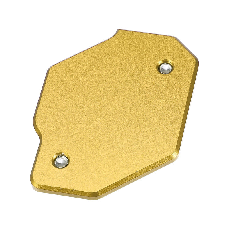 Honda - Black Yellow Aluminum Alloy Motorcycle Kickstand Pad