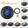 Suzuki GSXR 600 750 1000 SV650S SV1000 Fuel Gas Tank Cap Cover (2001-2023)