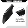 Toyota (4 Pcs) Black Plastic Roof Rack End Cap Covers