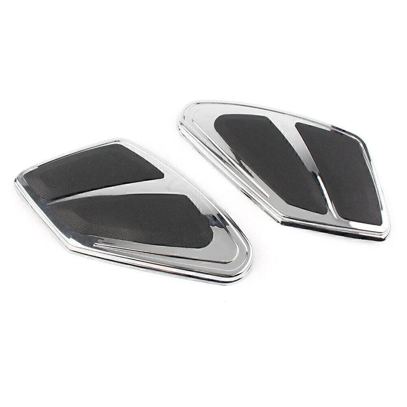 Honda Goldwing GL1800 F6B 2 x Chrome Tank Trim Knee Pads (2012-2017)
