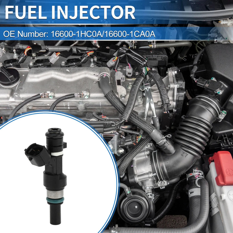 NISSAN Note Hatchback E12 1.2 (2013) Black Fuel Injector 1 Pc