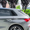 Audi A3 S3 (2021-2024) Gloss Black Rear Side Window Louver Covers