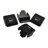 BMW E46 323i 325i 330i M3 328i 4 x Car Window Switch Button Caps (1998-2006)