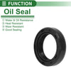 MakeModel Oil Seal / 14x20x5mm / Rotary Shaft Seal NBR Rubber