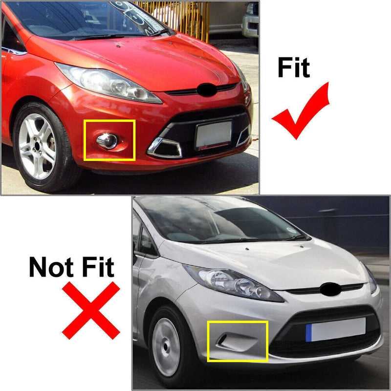 Ford Fiesta (2008-2012) Right Chrome Fog Light Cover Trim